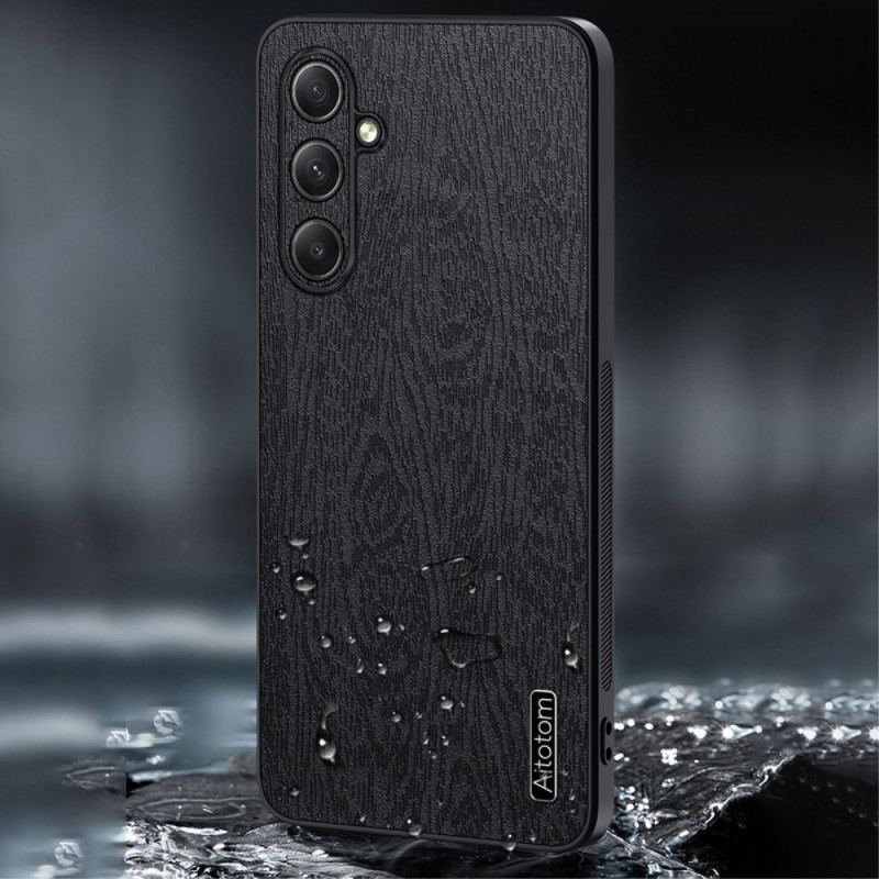 Etui Samsung Galaxy S24 Fe Efekt Drewna Etui Ochronne