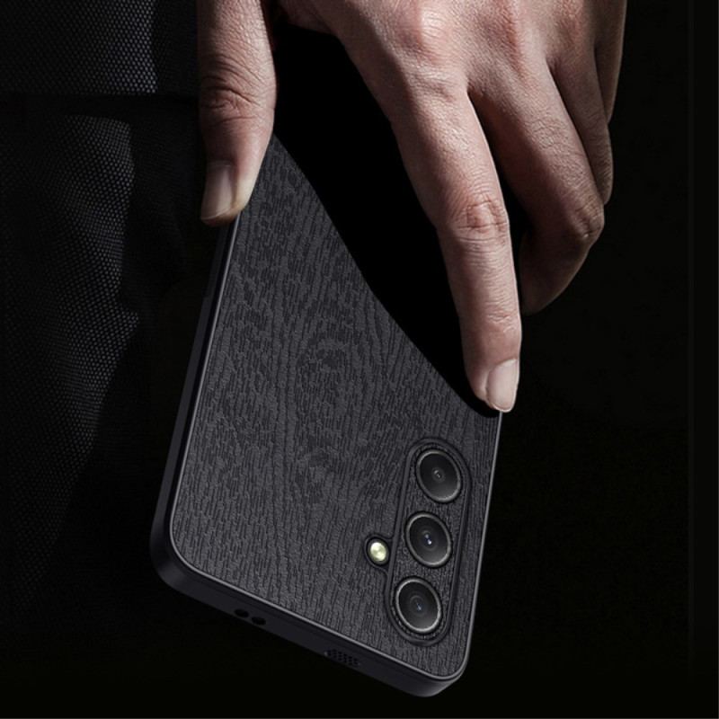 Etui Samsung Galaxy S24 Fe Efekt Drewna Etui Ochronne