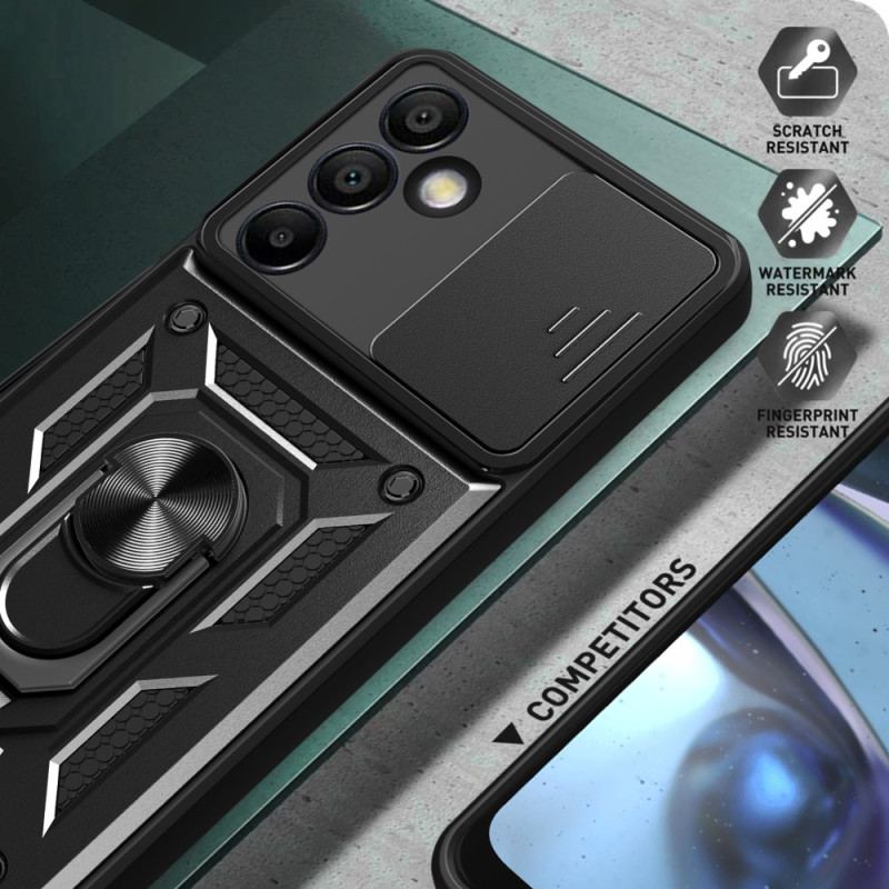 Etui Samsung Galaxy S24 Fe Przesuwany Pierścień Zabezpieczający Kamerę
