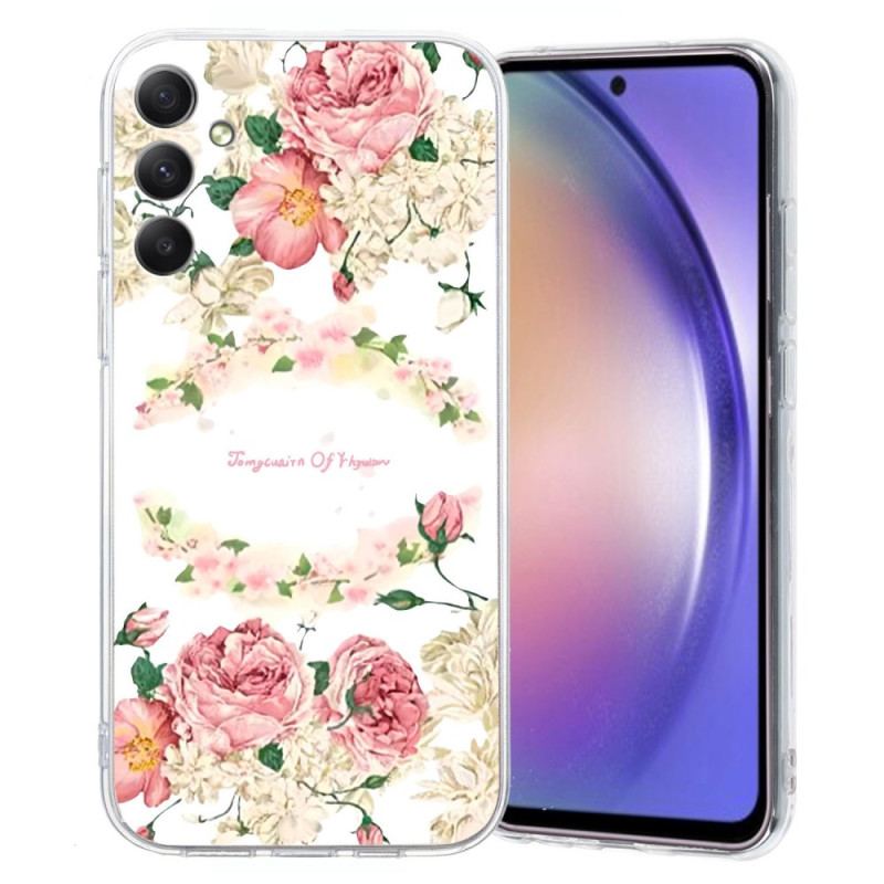 Etui Samsung Galaxy S24 Fe Róże