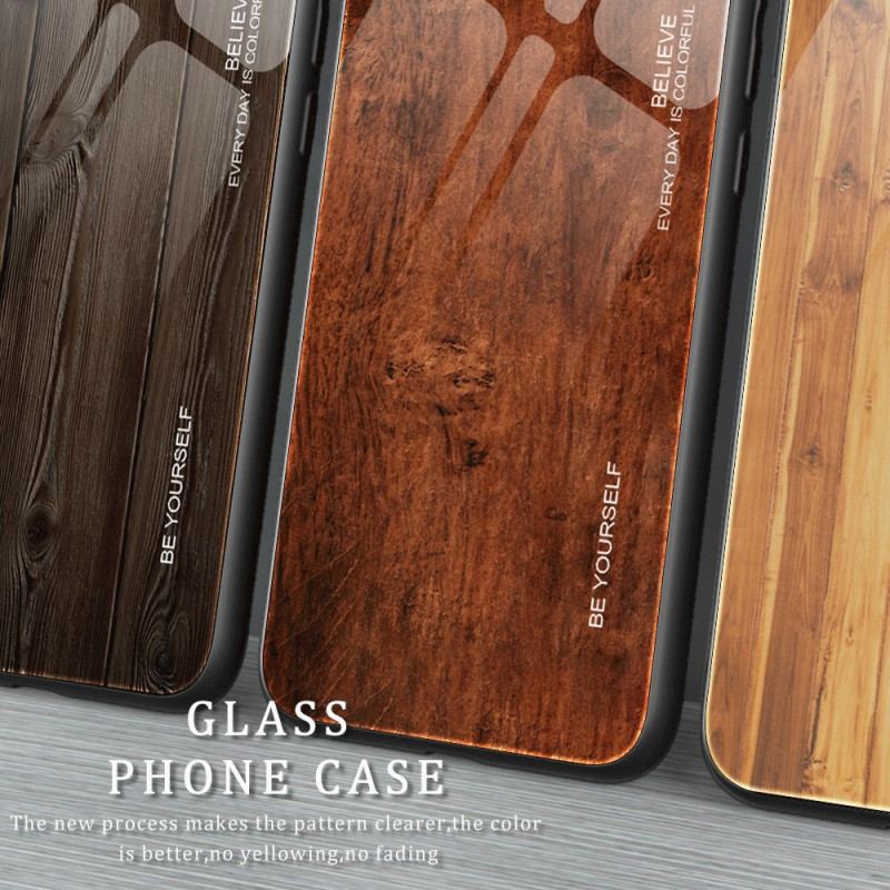 Etui Samsung Galaxy S24 Fe Szkło Hartowane Z Efektem Drewna Etui Ochronne