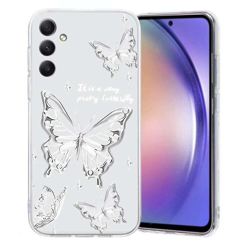 Etui Samsung Galaxy S24 Fe Wzór Motyla