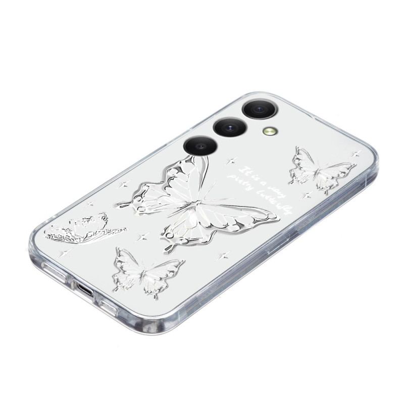 Etui Samsung Galaxy S24 Fe Wzór Motyla