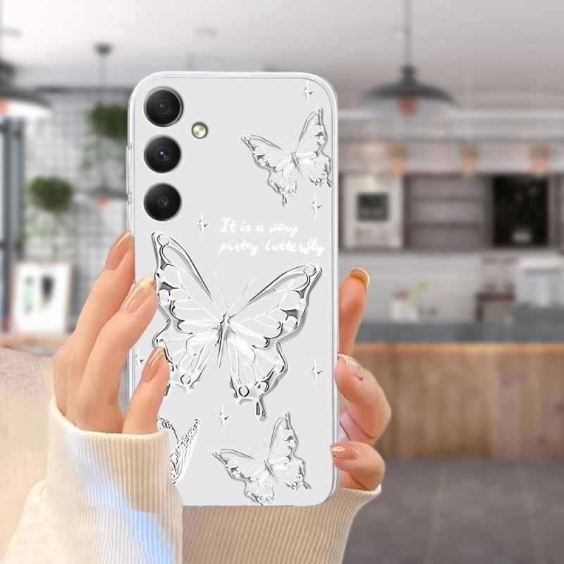 Etui Samsung Galaxy S24 Fe Wzór Motyla