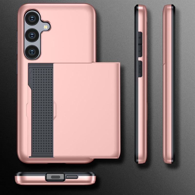 Etui Samsung Galaxy S24 Fe Zintegrowany Uchwyt Na Kartę