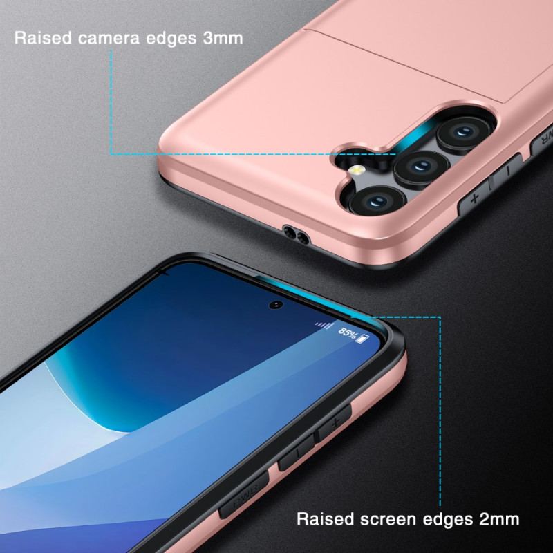 Etui Samsung Galaxy S24 Fe Zintegrowany Uchwyt Na Kartę