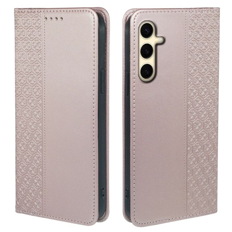 Flip Kotelot Do Samsung Galaxy S24 Fe CZterolistne Koniczyny