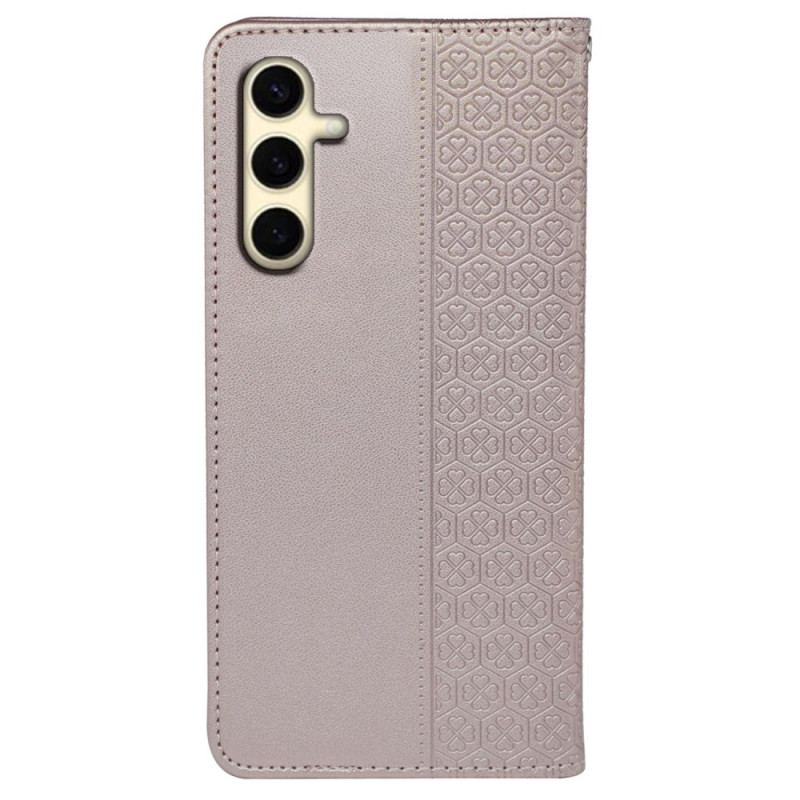 Flip Kotelot Do Samsung Galaxy S24 Fe CZterolistne Koniczyny