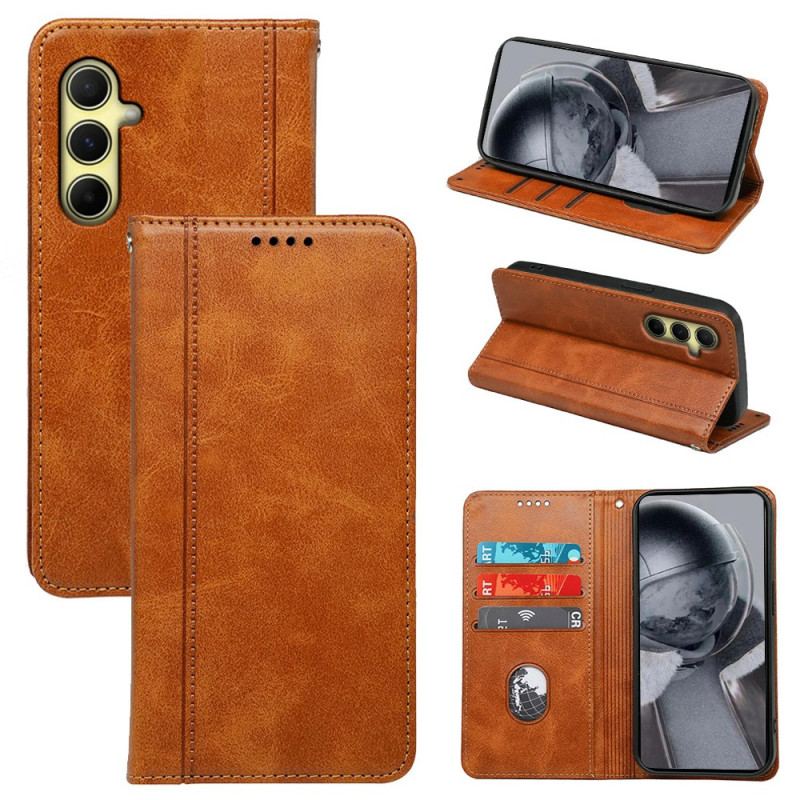 Flip Kotelot Do Samsung Galaxy S24 Fe Styl Książki