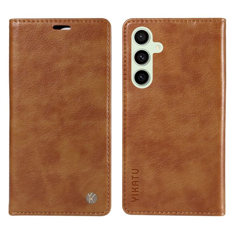 Flip Kotelot Do Samsung Galaxy S24 Fe Vintage Yikatu