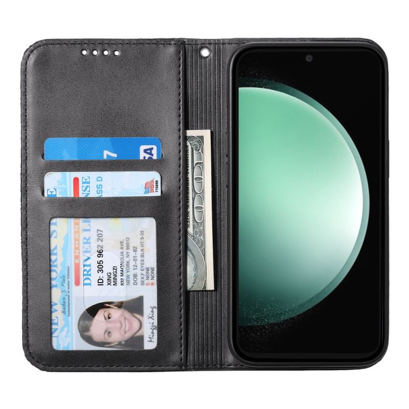 Flip Kotelot Samsung Galaxy S24 Fe Etui Na Telefon Kostki Ze Smyczami 3d