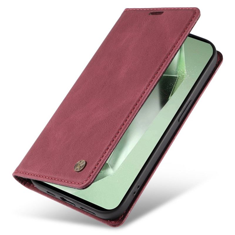 Flip Kotelot Samsung Galaxy S24 Fe Etui Na Telefon Yikatu