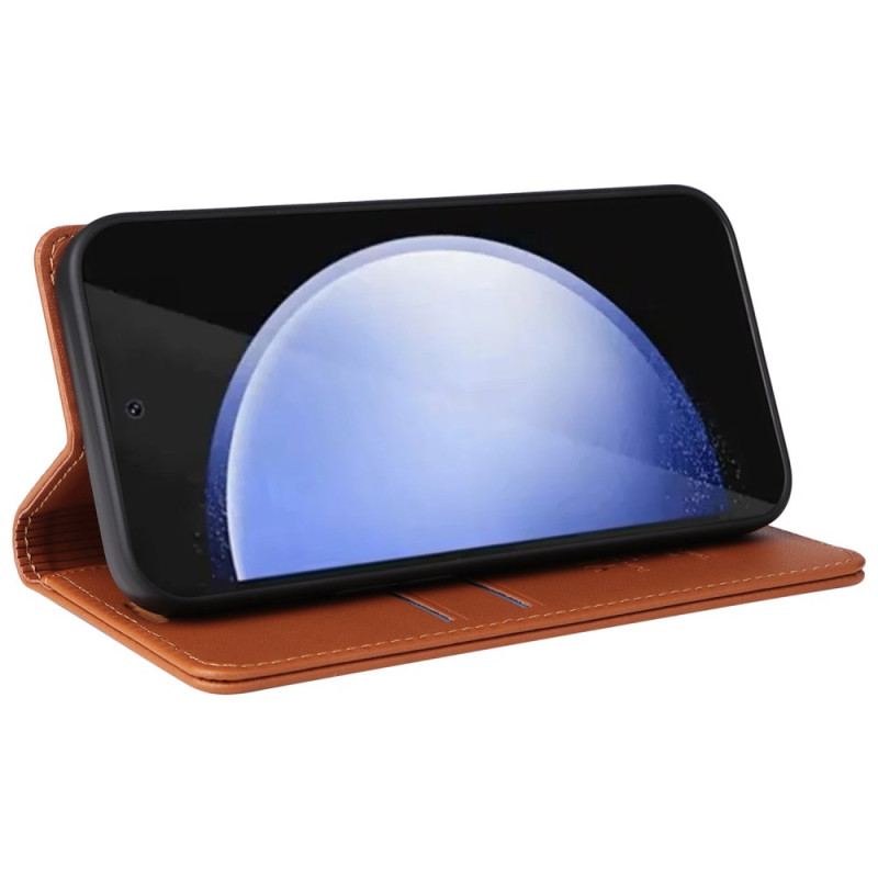 Flip Kotelot Samsung Galaxy S24 Fe Klasyczny Yikatu Etui Ochronne