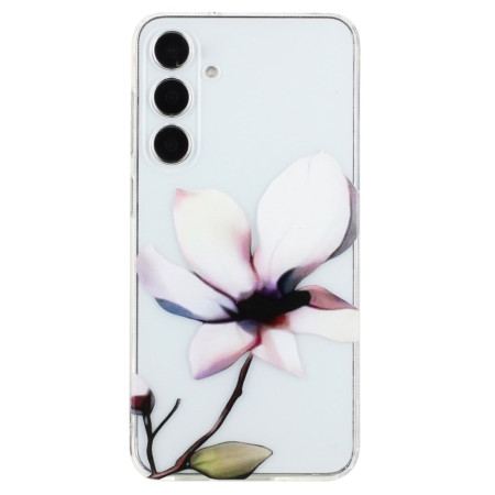 Futerały Samsung Galaxy S24 Fe Etui Na Telefon Biały Kwiat