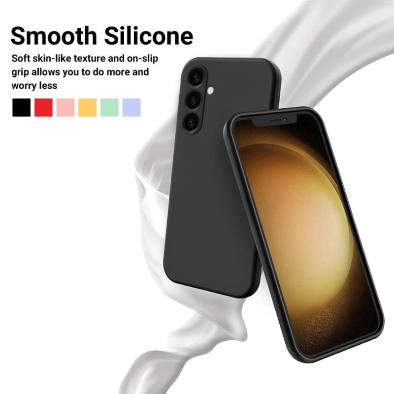 Futerały Samsung Galaxy S24 Fe Etui Na Telefon Pasek Z Płynnego Silikonu