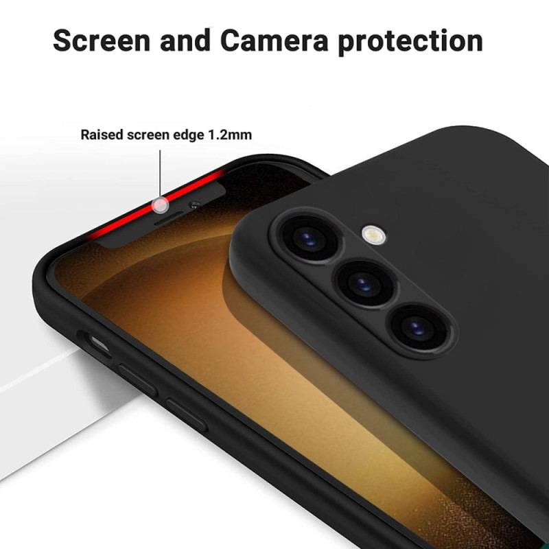 Futerały Samsung Galaxy S24 Fe Etui Na Telefon Pasek Z Płynnego Silikonu