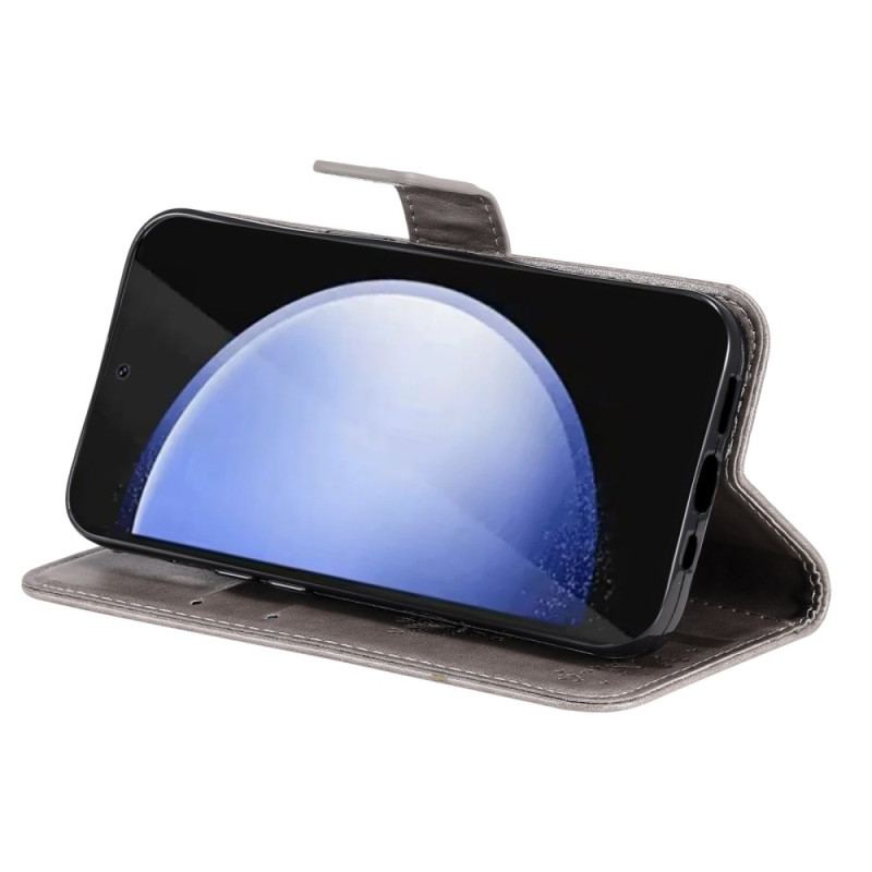Obudowa Samsung Galaxy S24 Fe Etui Na Telefon Drzewo I Kot