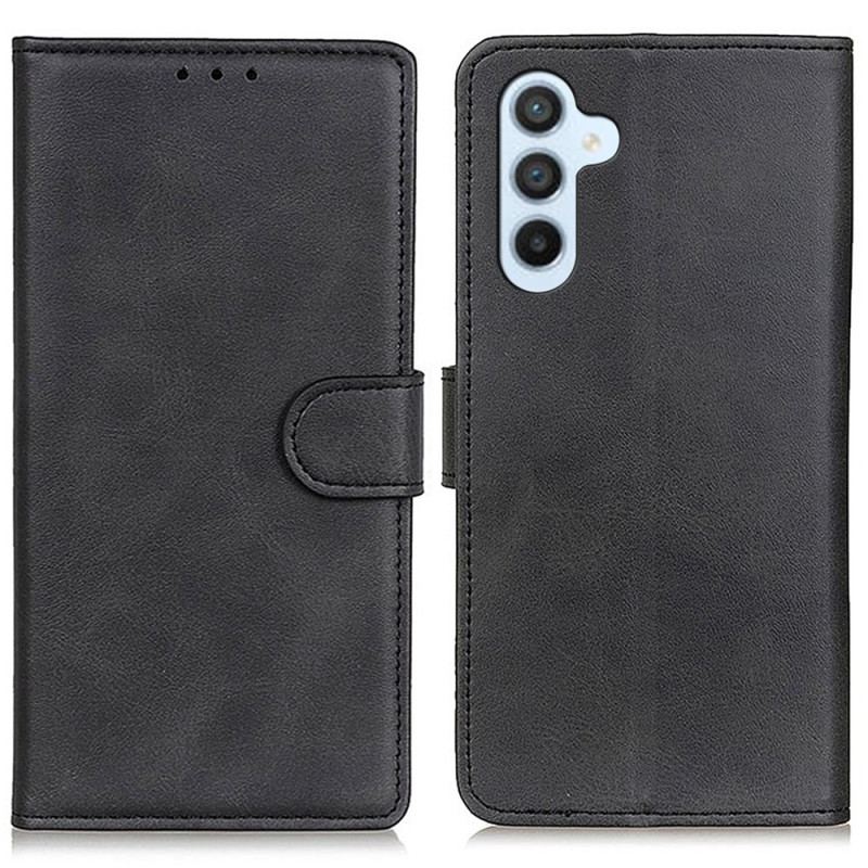 Skórzany Futerał Samsung Galaxy S24 Fe Etui Na Telefon Matowa Sztuczna Skóra