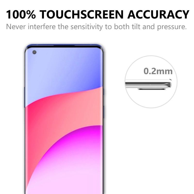 Ochraniacz Ekranu Ze Szkła Hartowanego Oneplus 8 Pro W Pełnym Rozmiarze