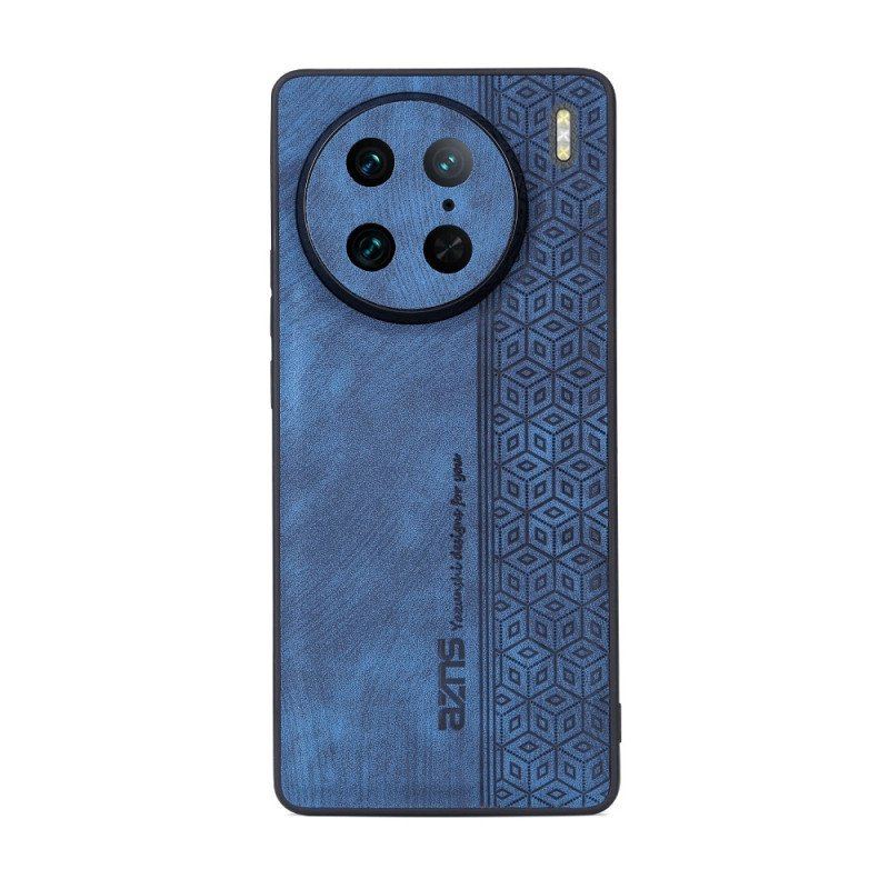 Etui do Vivo X90 Pro Efekt Skóry Azns