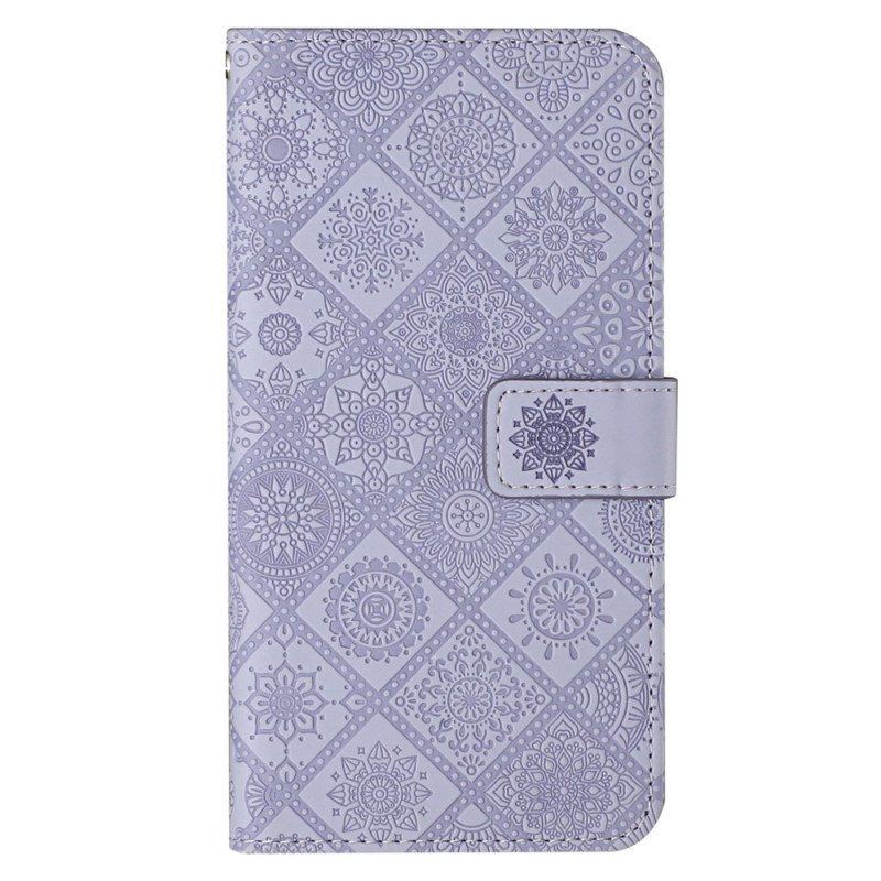 Etui Folio do Samsung Galaxy S23 Plus 5G Wzór Gobelinu