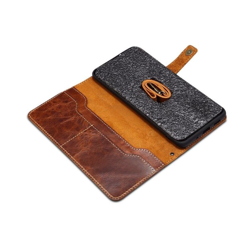 Etui Folio do Samsung Galaxy S20 Plus Grip Armor Z Prawdziwej Skóry