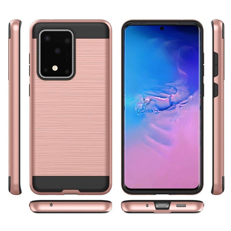 Futerały do Samsung Galaxy S20 Plus Obrzeża La Sabine Efekt Szczotkowanego Metalu