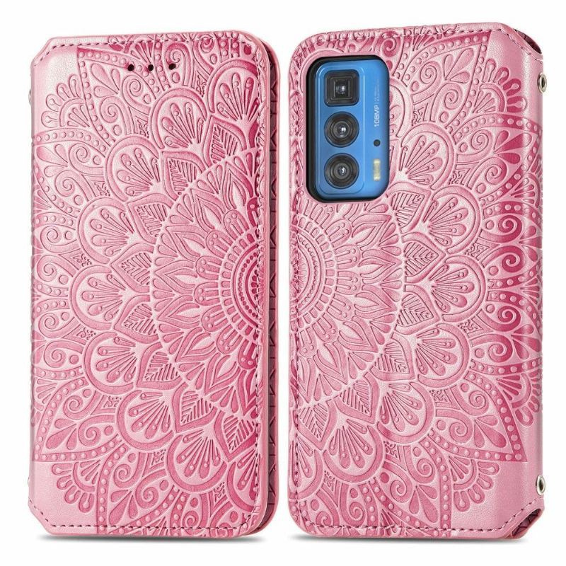 Etui Folio do Motorola Edge 20 Pro Chic Mandala