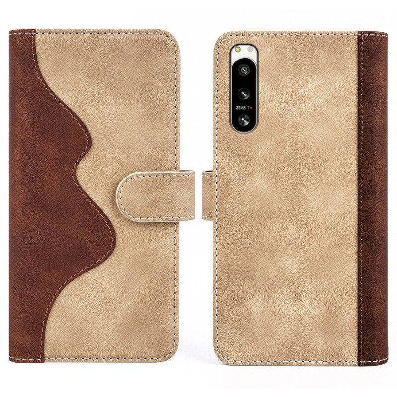 Etui Folio do Sony Xperia 5 IV Wzór Graficzny