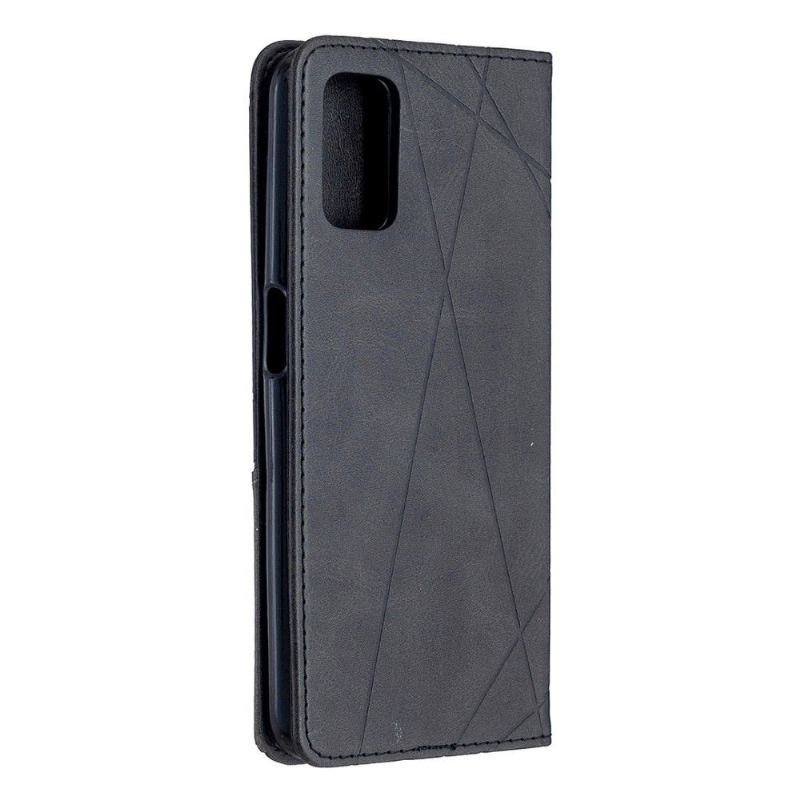 Etui Folio do Oppo A72 Skórzane Etui Na Karty W Stylu Célinia