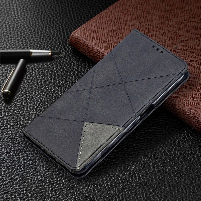 Etui Folio do Oppo A72 Skórzane Etui Na Karty W Stylu Célinia