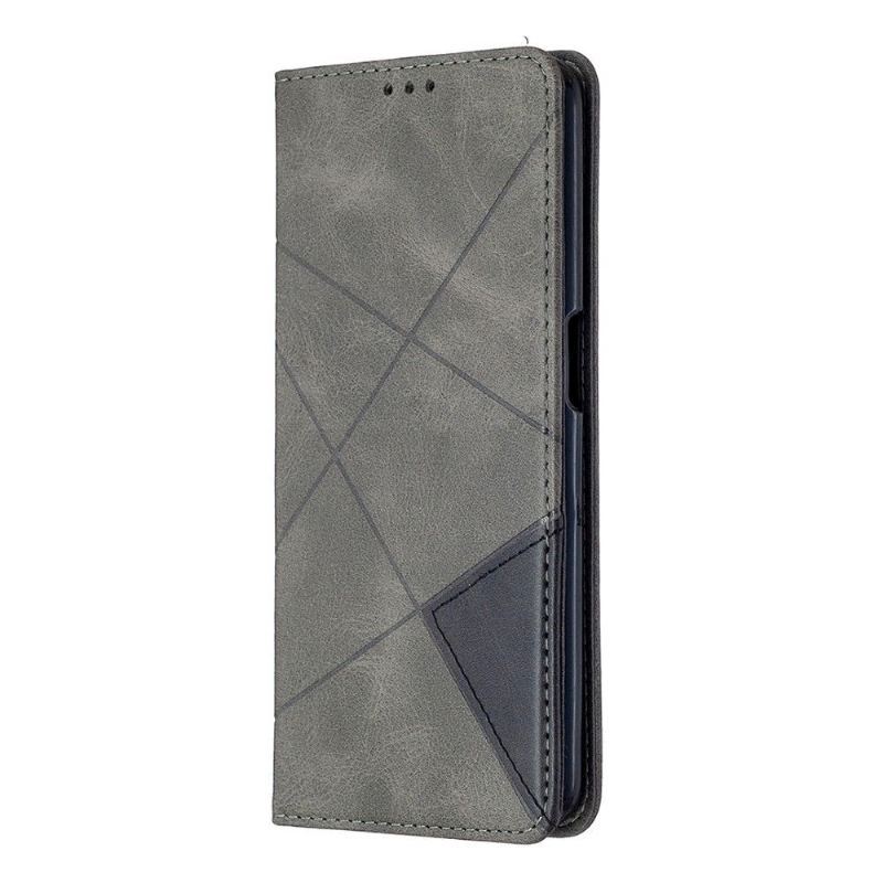 Etui Folio do Oppo A72 Skórzane Etui Na Karty W Stylu Célinia
