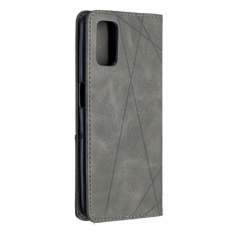 Etui Folio do Oppo A72 Skórzane Etui Na Karty W Stylu Célinia