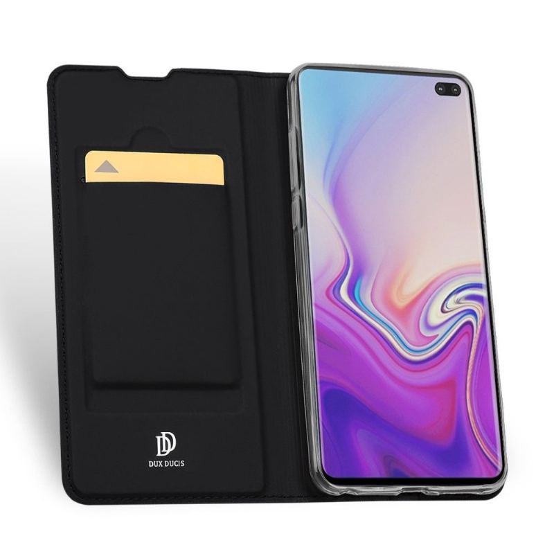 Etui do Samsung Galaxy S10 Plus Anti-fall Biznes Sztuczna Skóra