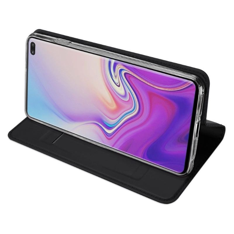 Etui do Samsung Galaxy S10 Plus Anti-fall Biznes Sztuczna Skóra