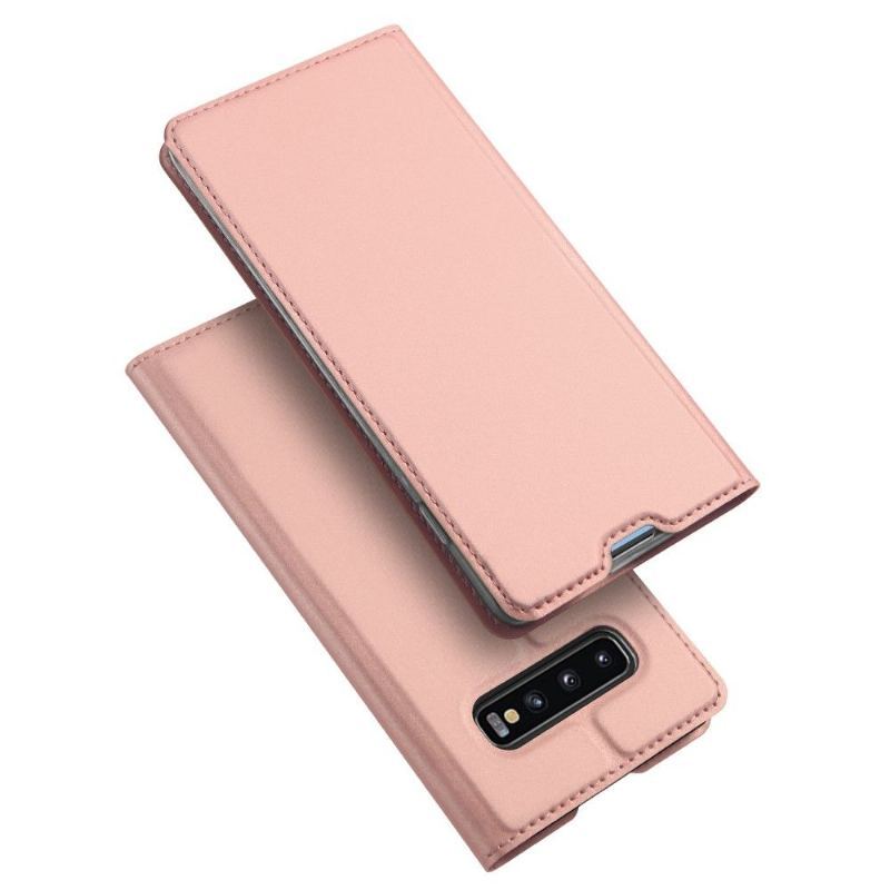 Etui do Samsung Galaxy S10 Plus Anti-fall Biznes Sztuczna Skóra