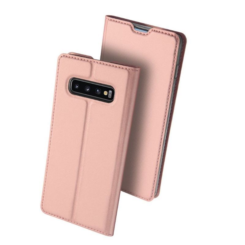 Etui do Samsung Galaxy S10 Plus Anti-fall Biznes Sztuczna Skóra