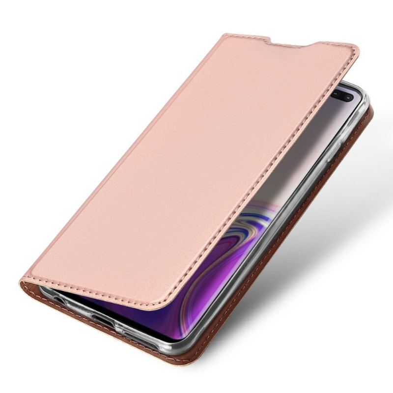 Etui do Samsung Galaxy S10 Plus Anti-fall Biznes Sztuczna Skóra