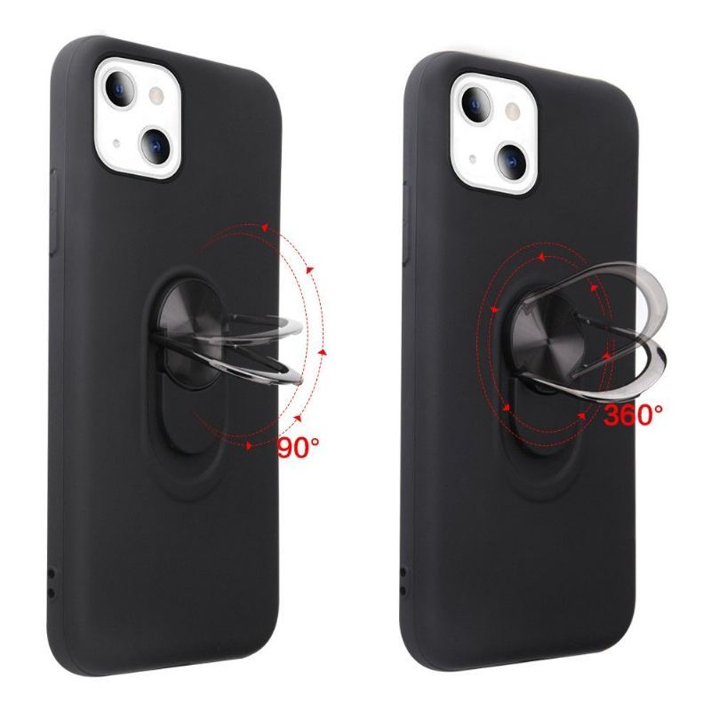Etui do iPhone 13 Mini Anti-fall Matte Effect Ze Wsparciem Z Tyłu