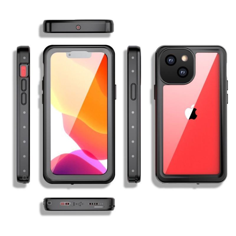 Etui do iPhone 13 Mini Anti-fall Wodoodporne I Odporne Całe Ciało