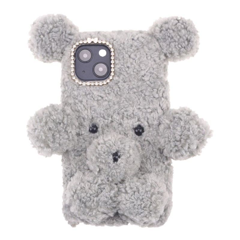 Etui do iPhone 13 Mini Pluszowy Miś