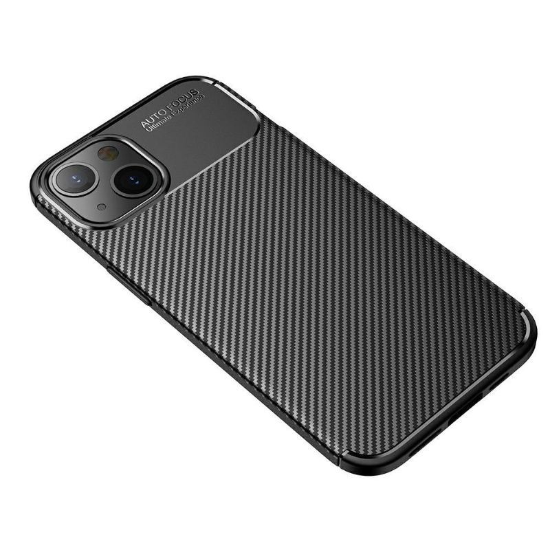 Futerały do iPhone 13 Mini Styl Włókna Węglowego