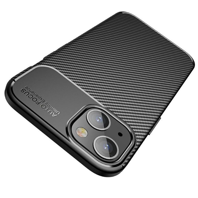 Futerały do iPhone 13 Mini Styl Włókna Węglowego