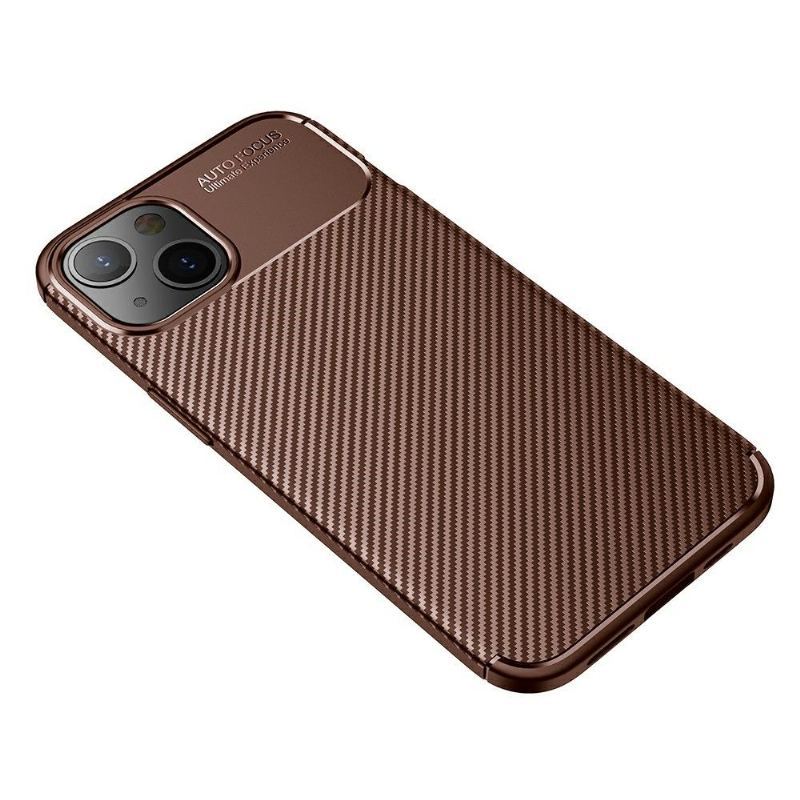Futerały do iPhone 13 Mini Styl Włókna Węglowego