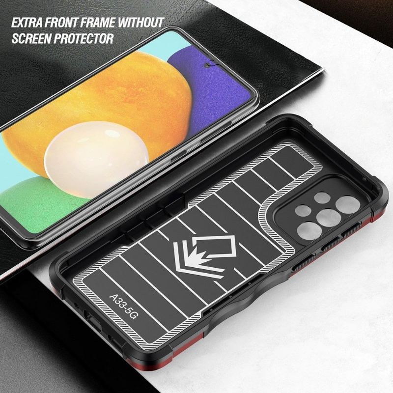 Etui do Samsung Galaxy A33 5G Hybrydowy Uchwyt Magnetyczny
