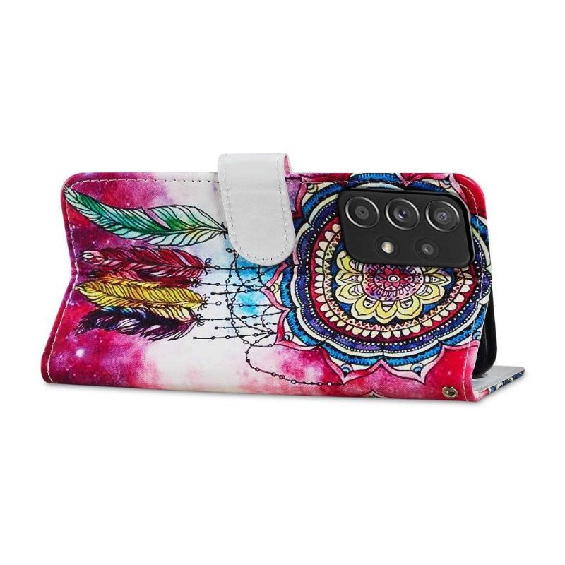 Etui Folio do Samsung Galaxy A33 5G Kolorowy Łapacz Snów
