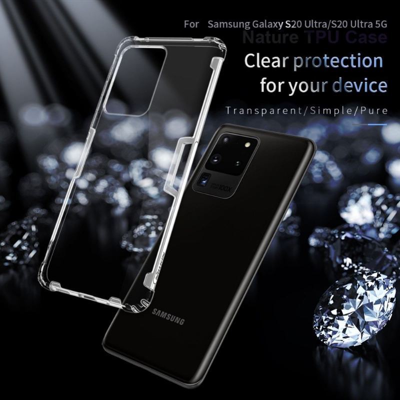 Etui do Samsung Galaxy S20 Ultra Biznes Nature Nillkin Wzmocnione Narożniki