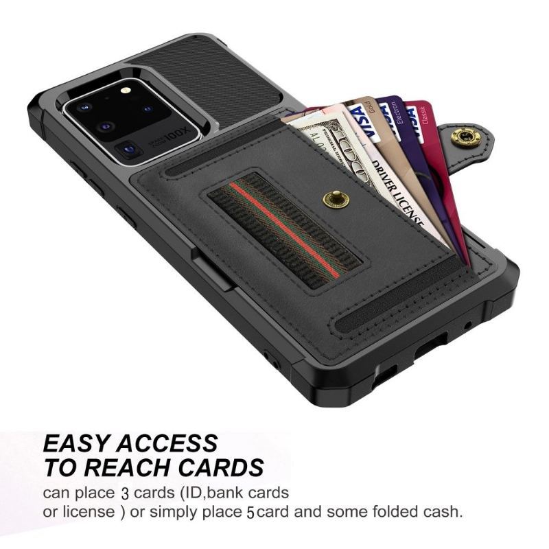 Etui do Samsung Galaxy S20 Ultra Funkcja Obsługi Uchwytu Karty