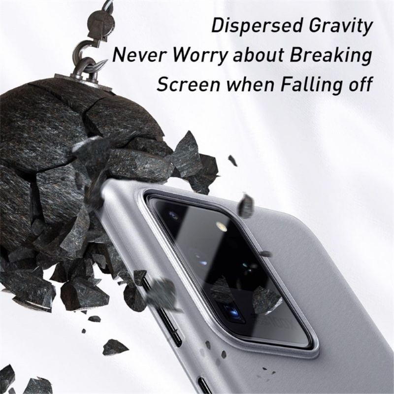 Etui do Samsung Galaxy S20 Ultra Thin Fit - Cienki Półprzezroczysty Biały