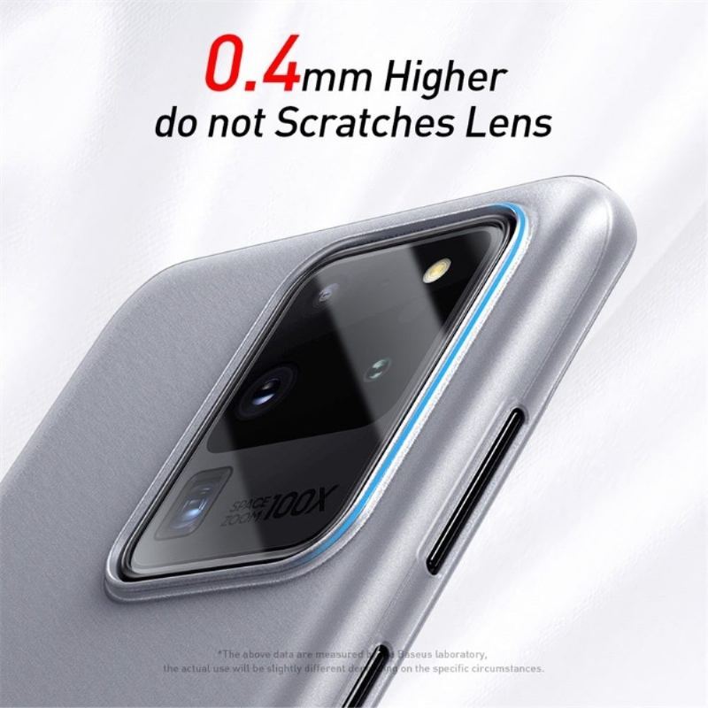Etui do Samsung Galaxy S20 Ultra Thin Fit - Cienki Półprzezroczysty Biały